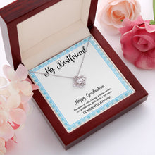 Load image into Gallery viewer, Laugh A Little Harder love knot pendant luxury led box red flowers
