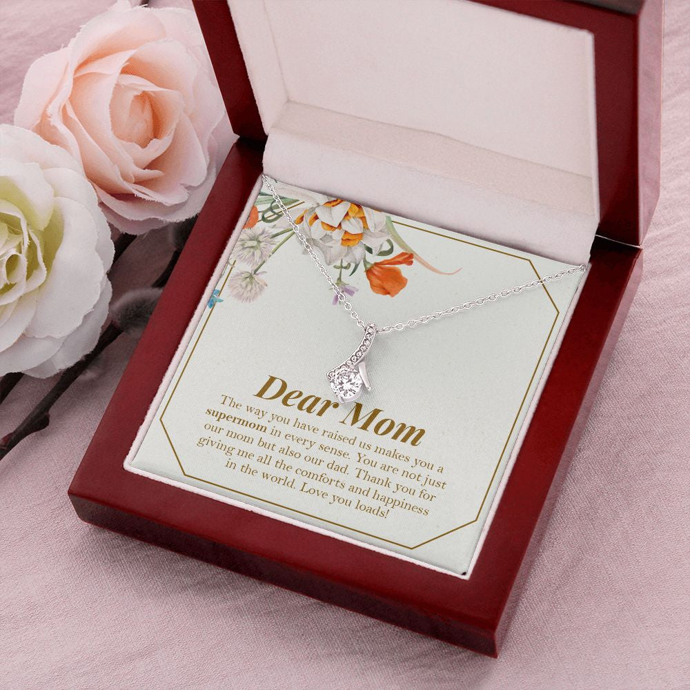 Supermom In Every Sense alluring beauty pendant luxury led box flowers