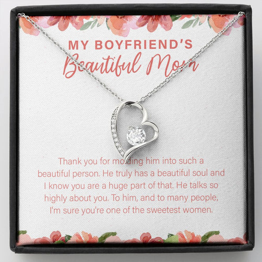 One of the Sweetest Women forever love silver necklace front