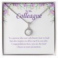 Inspire Us To Excel In Our Jobs eternal hope necklace front