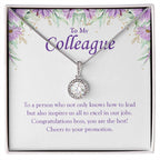 Inspire Us To Excel In Our Jobs eternal hope necklace front