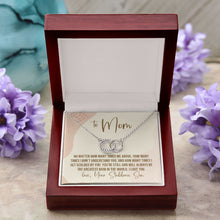 Load image into Gallery viewer, The Greatest double circle pendant luxury led box purple flowers
