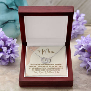 The Greatest double circle pendant luxury led box purple flowers