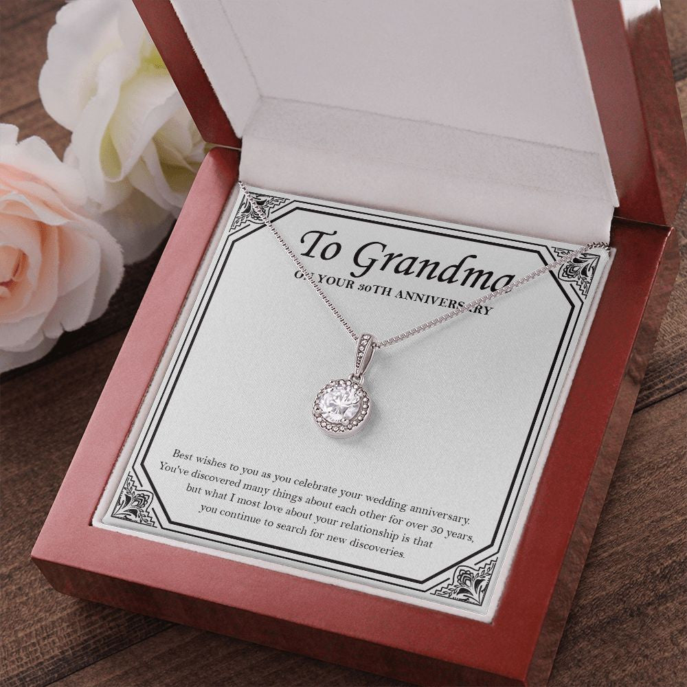 Discovered Many Things eternal hope pendant luxury led box red flowers