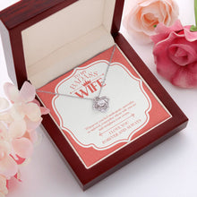 Load image into Gallery viewer, Straighten your Crown love knot pendant luxury led box red flowers
