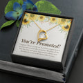 Genuinely Admiring Your Devotion forever love gold necklace front