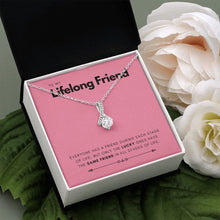 Load image into Gallery viewer, Only The Lucky Ones alluring beauty pendant white flower
