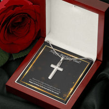 Load image into Gallery viewer, The Best In The World stainless steel cross luxury led box rose
