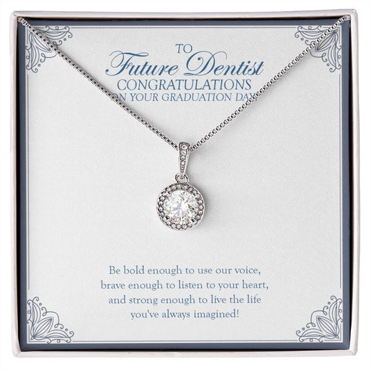 Use Your Voice eternal hope necklace front