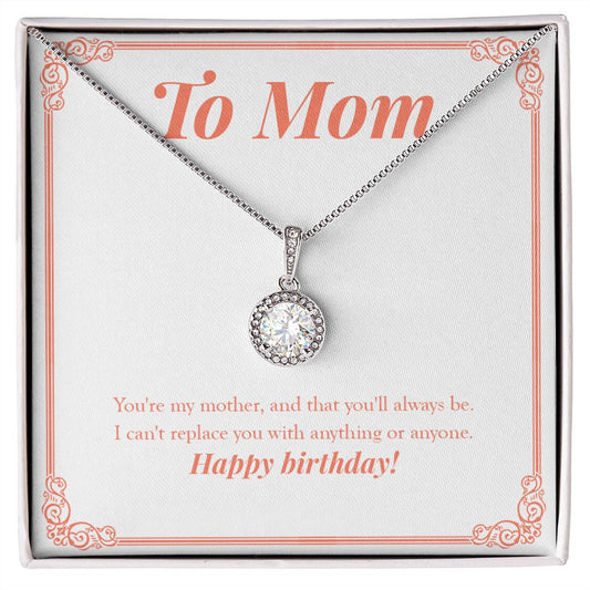 I Can't Replace You eternal hope necklace front