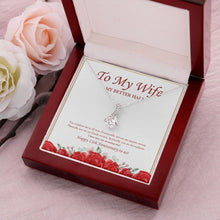 Load image into Gallery viewer, You Complete Me alluring beauty pendant luxury led box flowers
