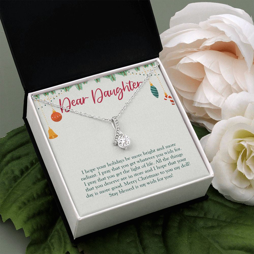 Bright and More Radiant alluring beauty pendant white flower