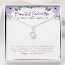Load image into Gallery viewer, Many More Lovely Years alluring beauty necklace front
