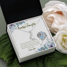 Load image into Gallery viewer, Be Bold Enough alluring beauty pendant white flower
