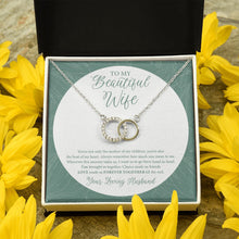 Load image into Gallery viewer, Beat of my Heart double circle pendant yellow flower
