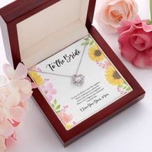 Load image into Gallery viewer, Every Mile You Cross love knot pendant luxury led box red flowers
