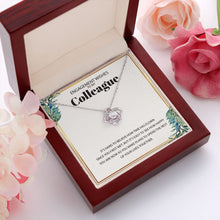Load image into Gallery viewer, Hard To Believe love knot pendant luxury led box red flowers
