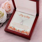 Love Having You Around alluring beauty pendant luxury led box flowers