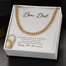 Load image into Gallery viewer, Synonym Of Love cuban link chain gold standard box
