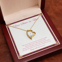 Load image into Gallery viewer, Each Other&#39;s Warm Smiles forever love gold pendant premium led mahogany wood box
