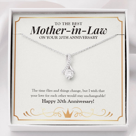 Unchangeable Love alluring beauty necklace front