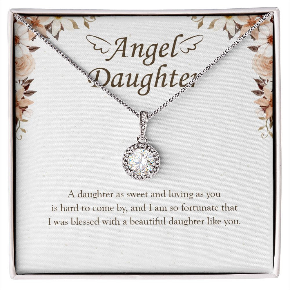 So Fortunate And Blessed eternal hope necklace front