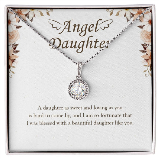 So Fortunate And Blessed eternal hope necklace front