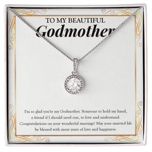 Load image into Gallery viewer, Someone To Hold My Hand eternal hope necklace front
