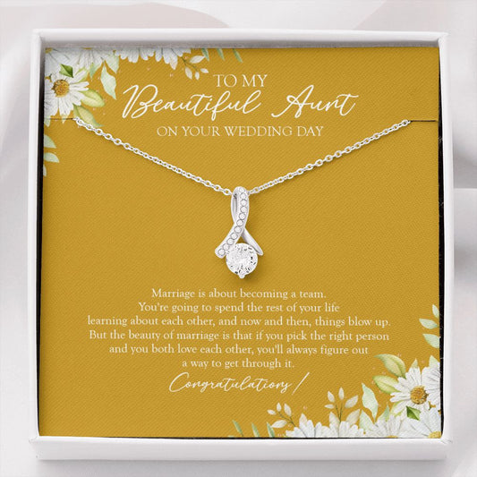 Becoming A Team alluring beauty necklace front