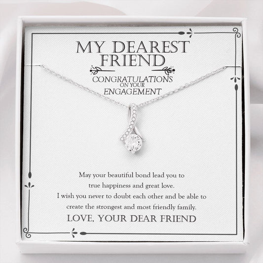 Never Doubt Each Other alluring beauty necklace front