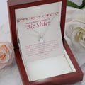 My Friend And Hero eternal hope necklace premium led mahogany wood box