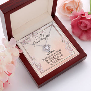 The Sunshine In My Day love knot pendant luxury led box red flowers