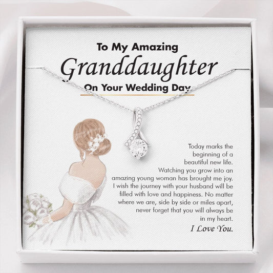 Beautiful New Life alluring beauty necklace front