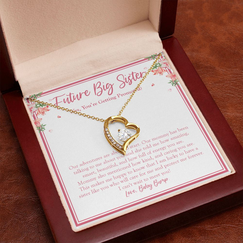 Our Adventure Is About To Start forever love gold pendant premium led mahogany wood box