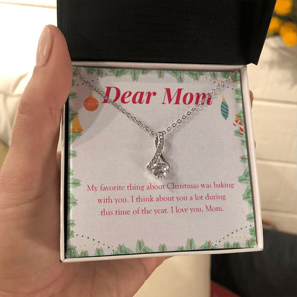 Baking With You alluring beauty necklace in hand