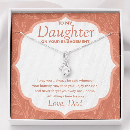 Way Back Home alluring beauty necklace front