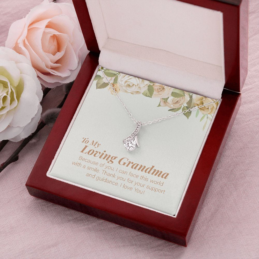 Face The World With A Smile alluring beauty pendant luxury led box flowers
