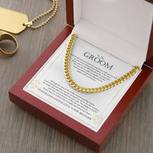 Load image into Gallery viewer, The Magic Starts cuban link chain gold luxury led box
