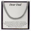 Inspiration For All Of Us cuban link chain silver front