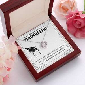 Today Is All About You love knot pendant luxury led box red flowers