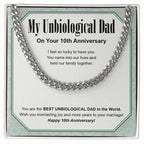 The Best In The World cuban link chain silver front