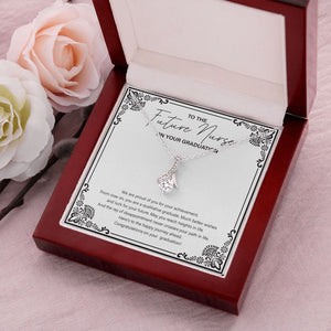 To The Happy Journey alluring beauty pendant luxury led box flowers