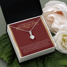 Load image into Gallery viewer, Dreams Come True alluring beauty pendant white flower

