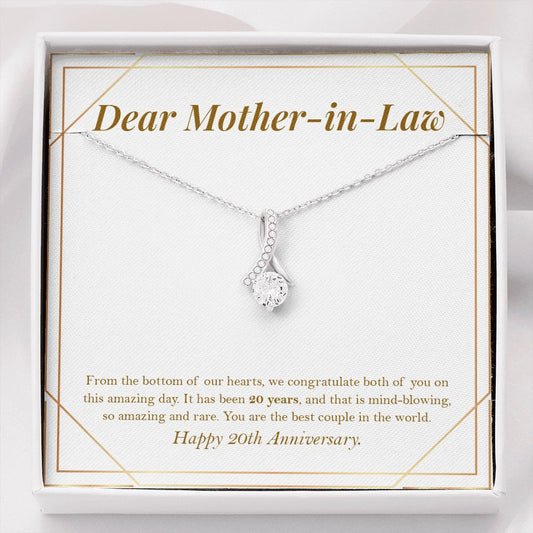 Mind Blowing 20 Years alluring beauty necklace front