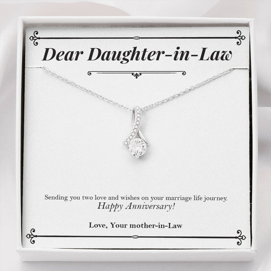 Married Life Journey alluring beauty necklace front