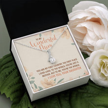 Load image into Gallery viewer, You&#39;re the world alluring beauty pendant white flower
