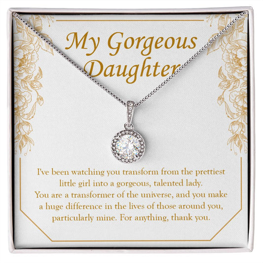Transformer Of The Universe eternal hope necklace front
