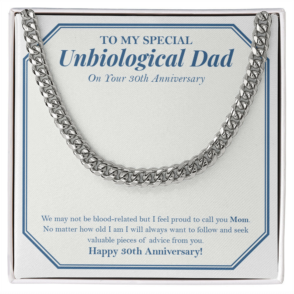Valuable Pieces Of Advice cuban link chain silver front