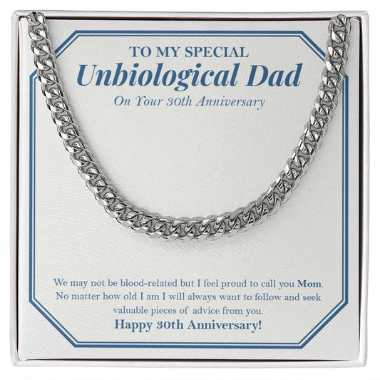 Valuable Pieces Of Advice cuban link chain silver front