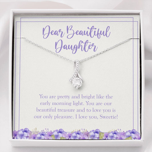 Bright Like The Morning Light alluring beauty necklace front